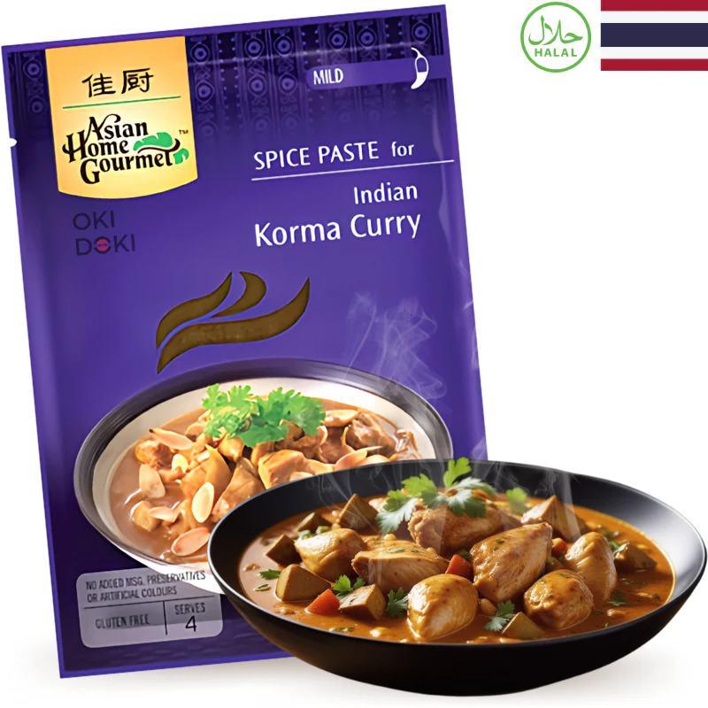 AHG Pasta para Curry Korma (Halal, Vegetariano) 50g