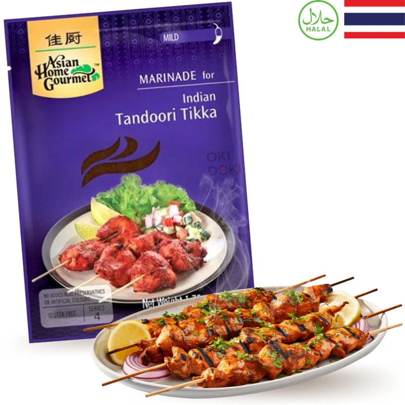AHG Salsa Marinada Tandoori Tikka (Halal, Vegetariano) 50g