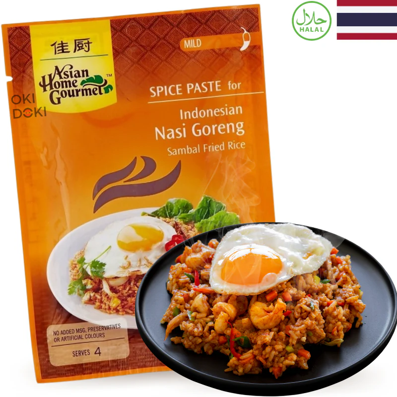 AHG Salsa para Arroz Salteado de Indonesia Nasi Goreng (Halal) 50g