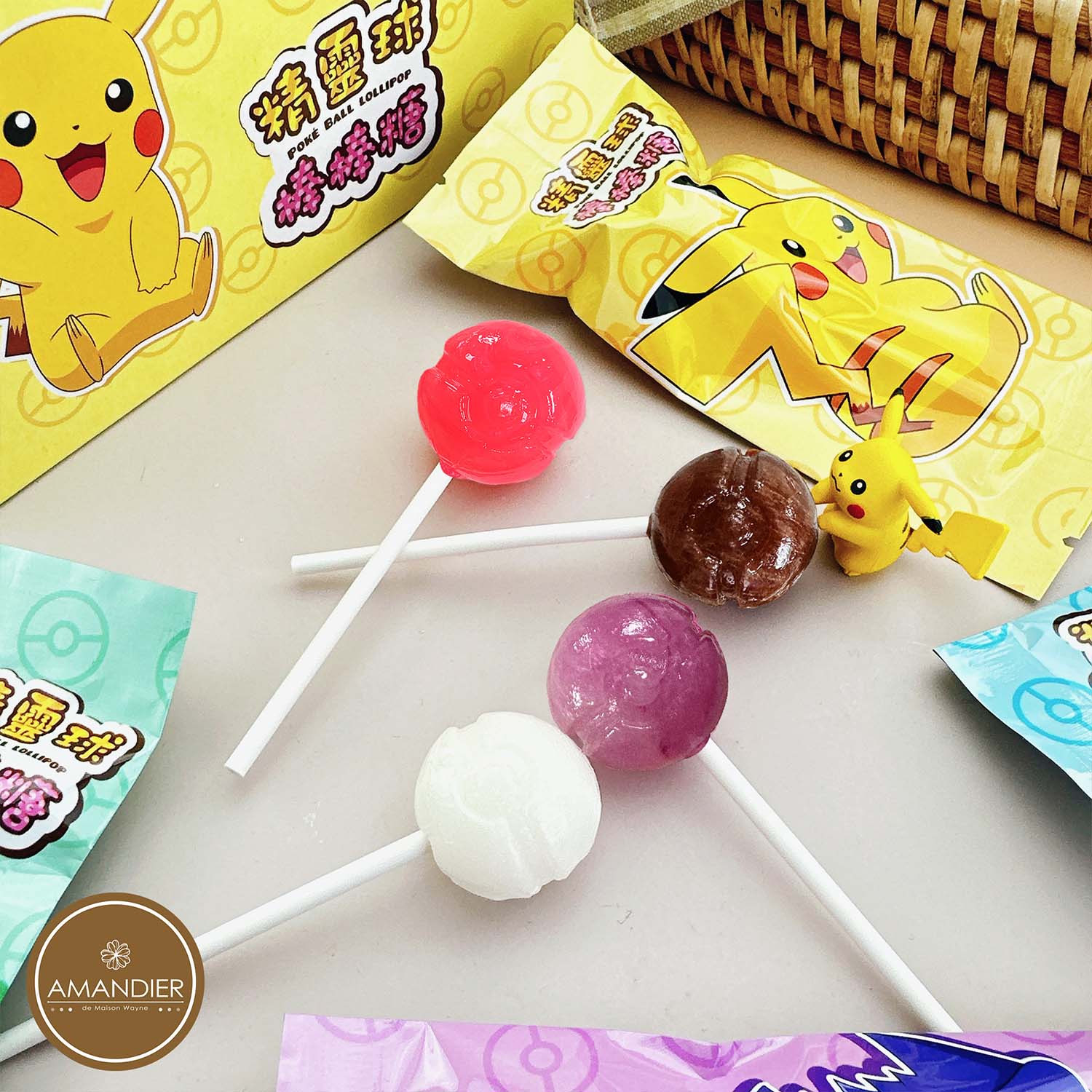 Amandier Lollipop Piruleta de Pokémon (Diseño Aleatorio) 15g - Image 6