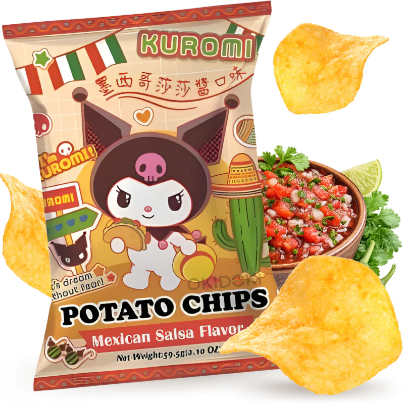 Amandier Patatas Fritas Sabor Salsa Mexicana (Sanrio Kuromi) 59.5g
