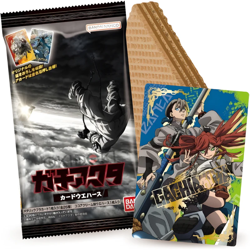 Bandai Gachiakuta Galleta Wafer con Tarjeta 13g - Image 2
