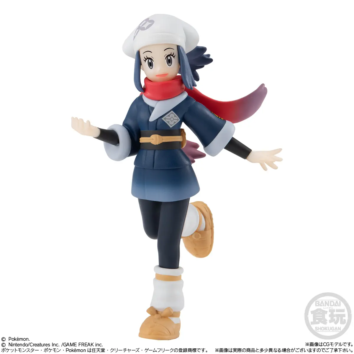 Bandai Chicle con Figura Pokémon Scale World Región Hisui 1.5g - Image 3