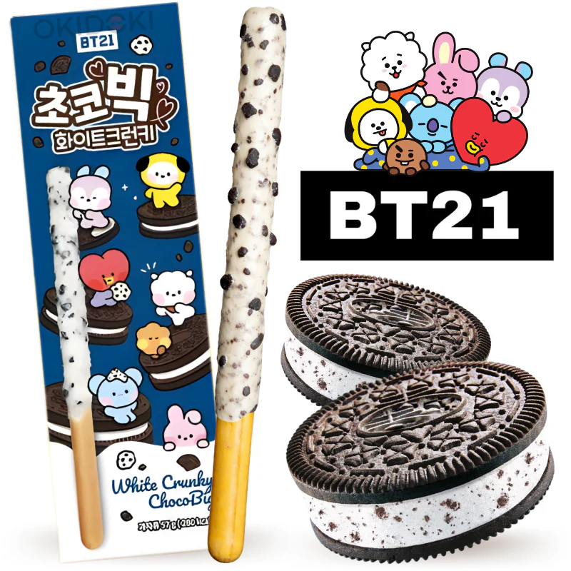 BT21 Chocobig White Crunky (Cookies & Cream) 57g
