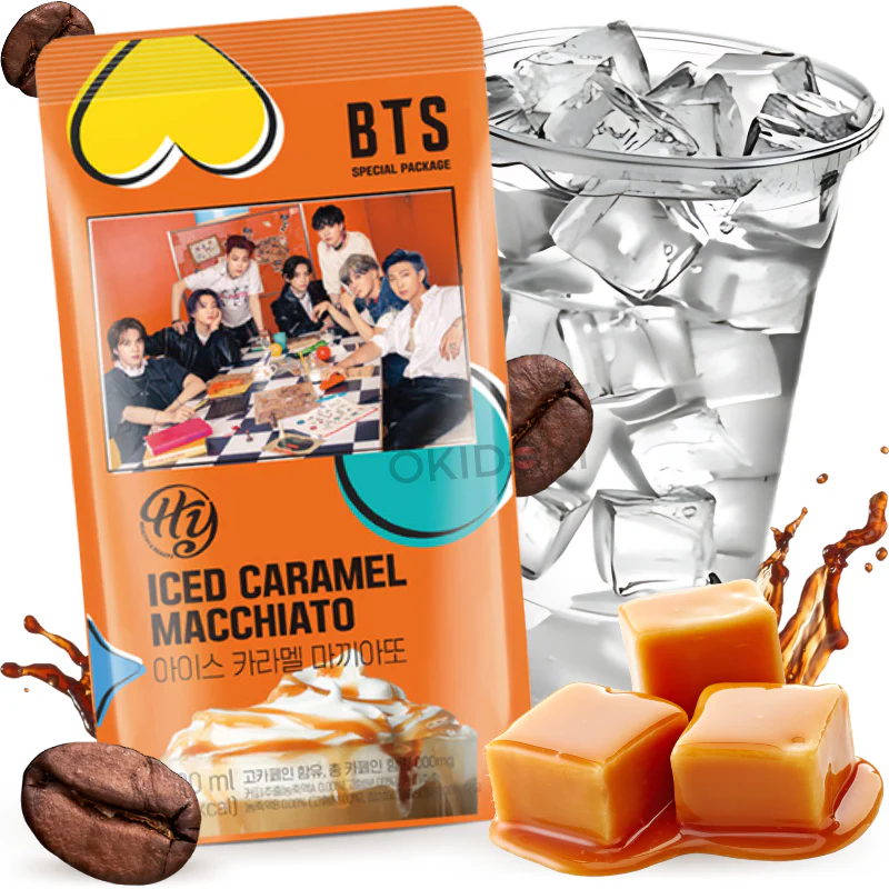 BTS Iced Cafe Sabor Caramelo Macchiato (Halal) 230ml