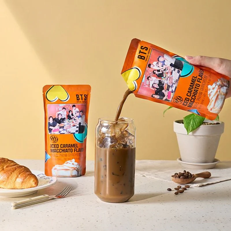 BTS Iced Cafe Sabor Caramelo Macchiato (Halal) 230ml - Image 2
