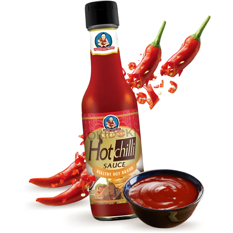 Dek Som Boon (Healthy Boy) Salsa de Chile Picante (Halal) 250ml