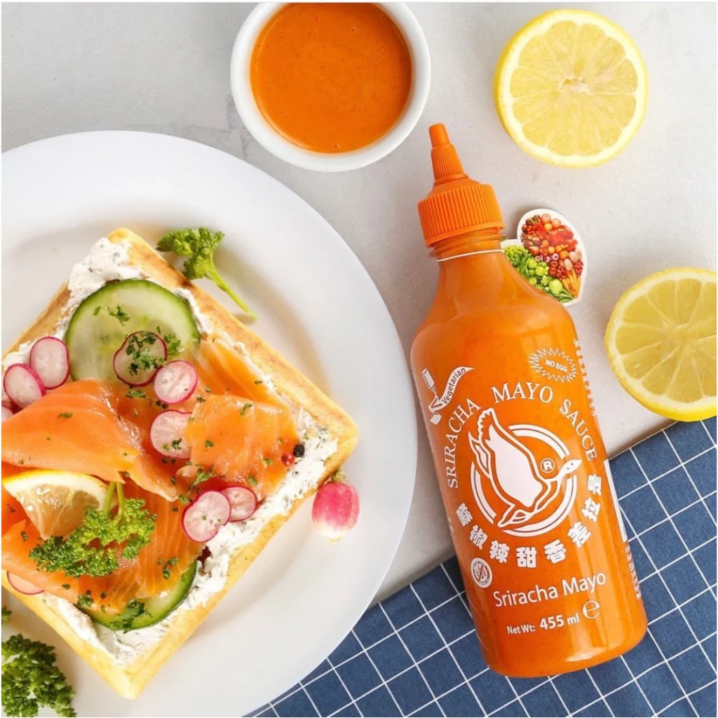 Flying Goose Sriracha Mayonesa (Halal, Sin Gluten, Vegetariano) 455ml - Image 3