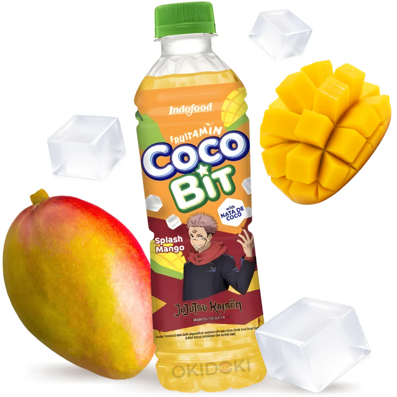 Fruitamin (Jujutsu Kaisen) Bebida de Mango con Nata de Coco (Halal) 350ml - Image 3