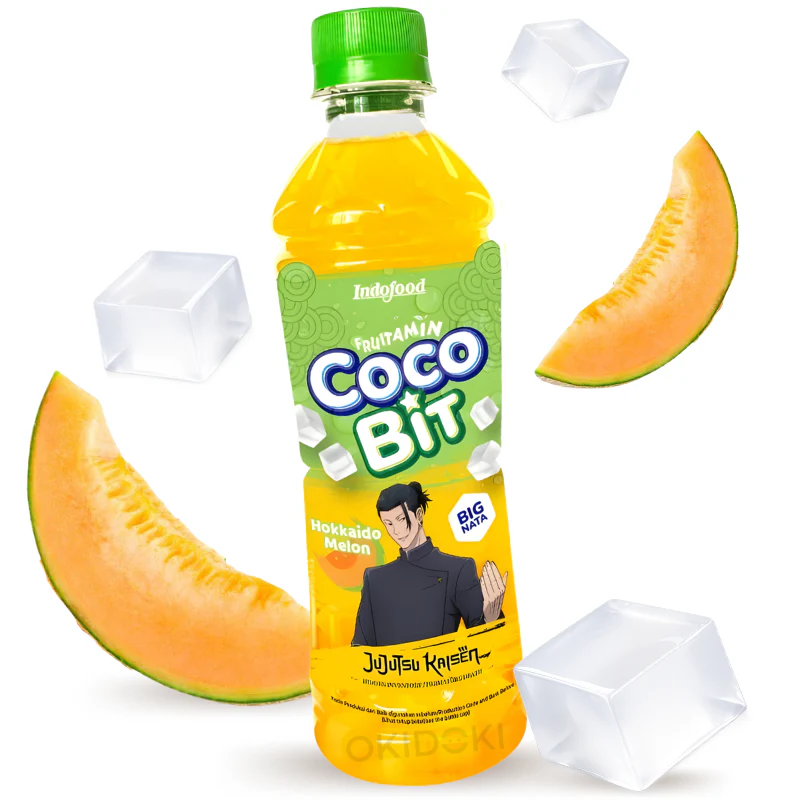 Fruitamin (Jujutsu Kaisen) Bebida de Melón Hokkaido con Nata de Coco (Halal) 350ml - Image 2