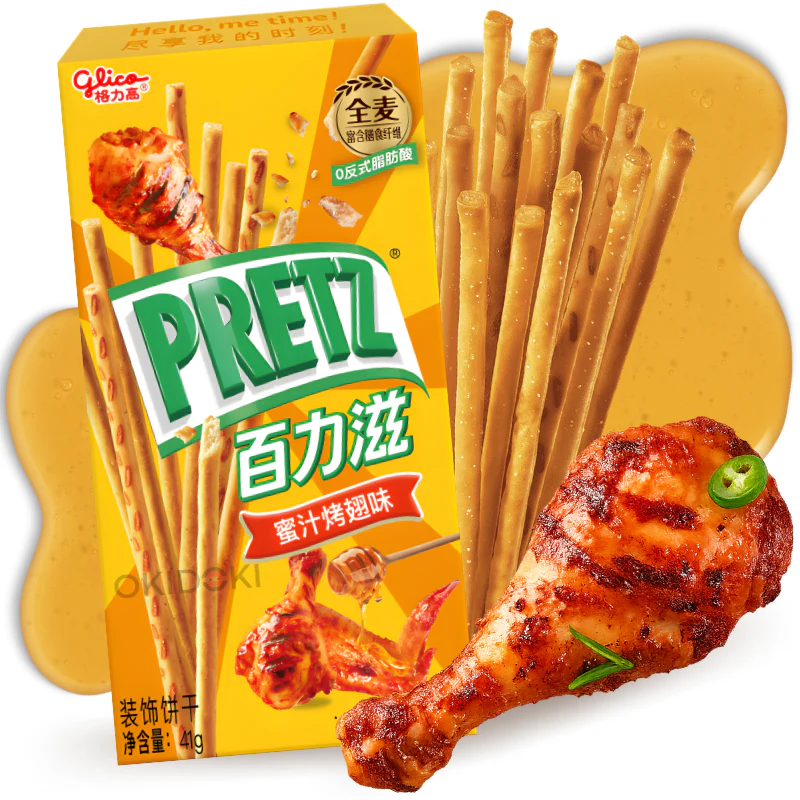Glico Pretz Sabor Alitas BBQ 41g