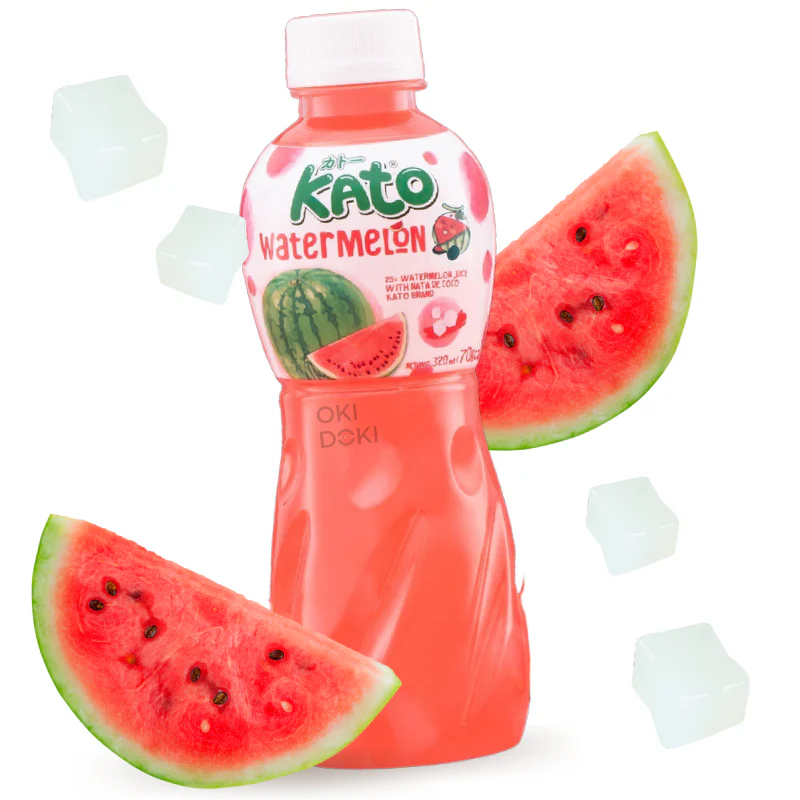Kato Bebida de Sandía con Gelatina (Halal) 320ml