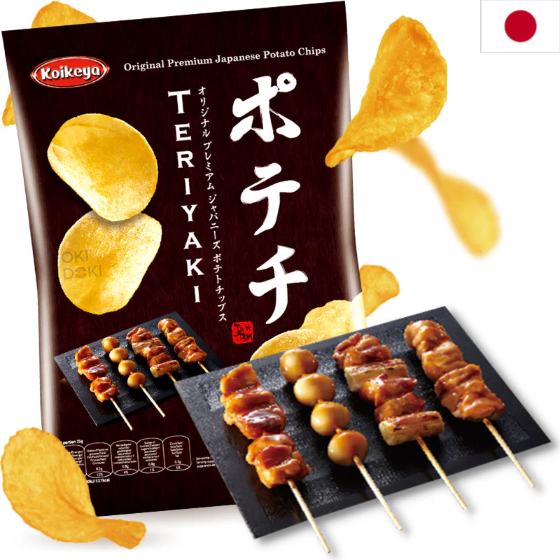 Koikeya Patatas Fritas Teriyaki 100g