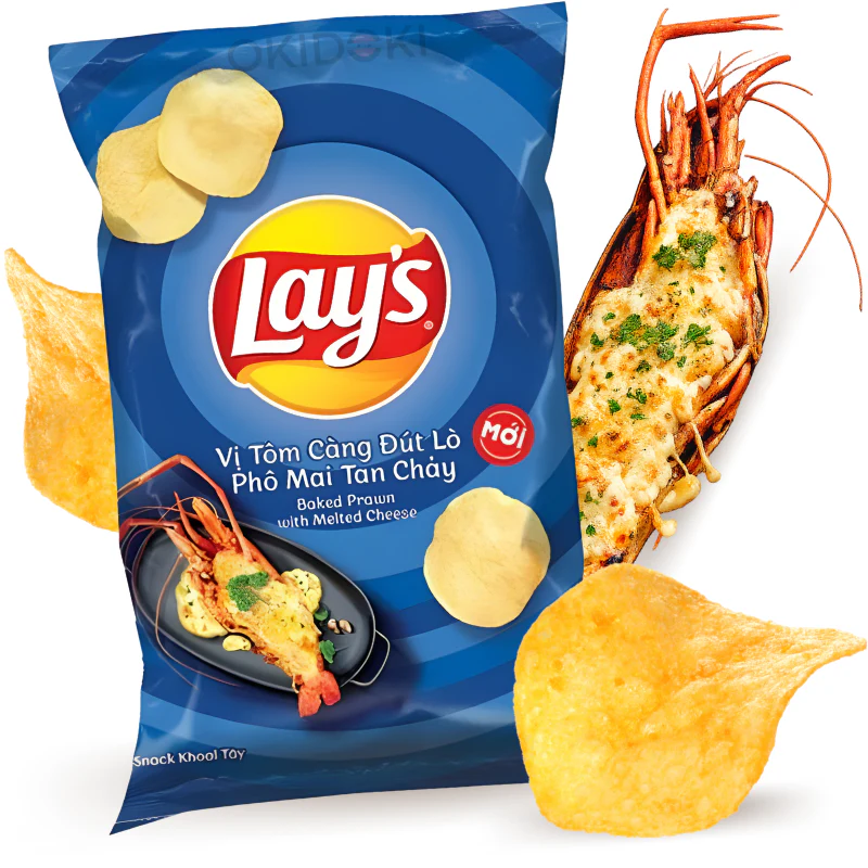 Lay’s Patatas Fritas Sabor Langosta con Queso 90g