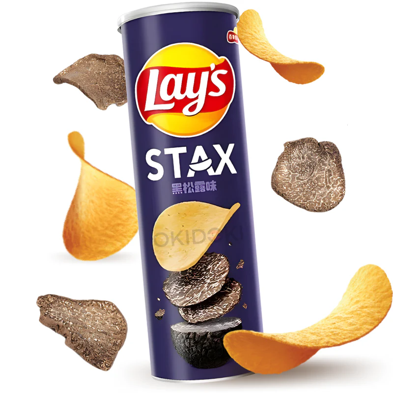 Lay’s Stax Sabor Trufa Negra 90g