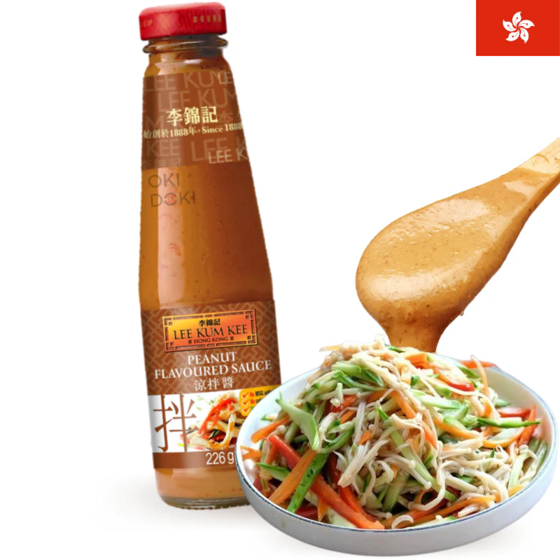 Lee Kum Kee Salsa de Cacahuetes Satay (Vegano) 226g