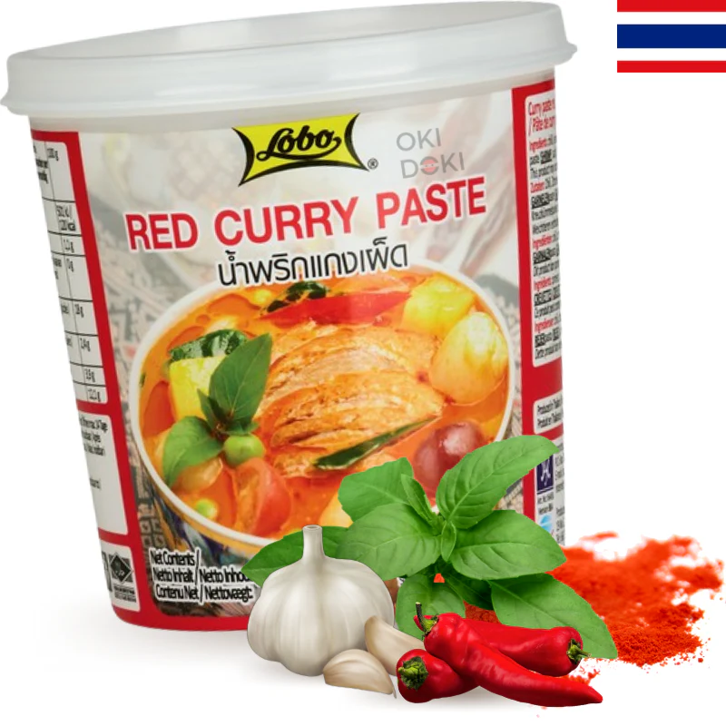 Lobo Pasta de Curry Rojo (Halal) 400g