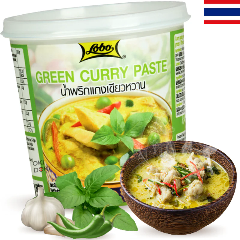 Lobo Pasta Curry Verde (Halal) 400g