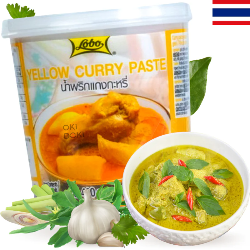 Lobo Pasta de Yellow Curry Amarillo (Halal) 400g