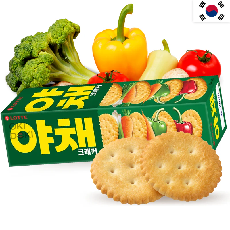 Lotte Galletas Saladas de Verduras 83g