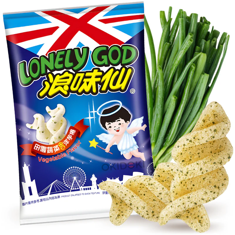 LWS Snack de Patata en Rollitos Sabor Verduras Saladas 70g