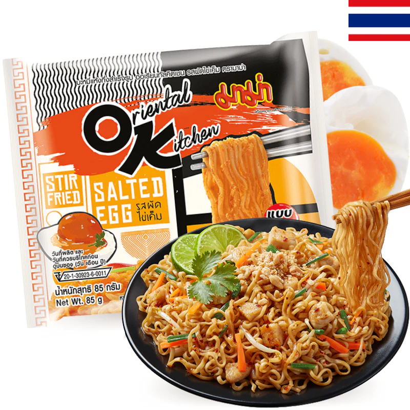 Mama Oriental Kitchen Fideos Inst. Sabor Huevo Salado 85g