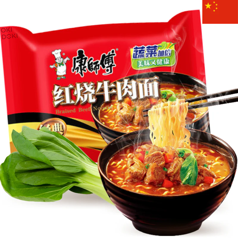 Master Kong Fideos Instantáneos sabor Ternera 106g