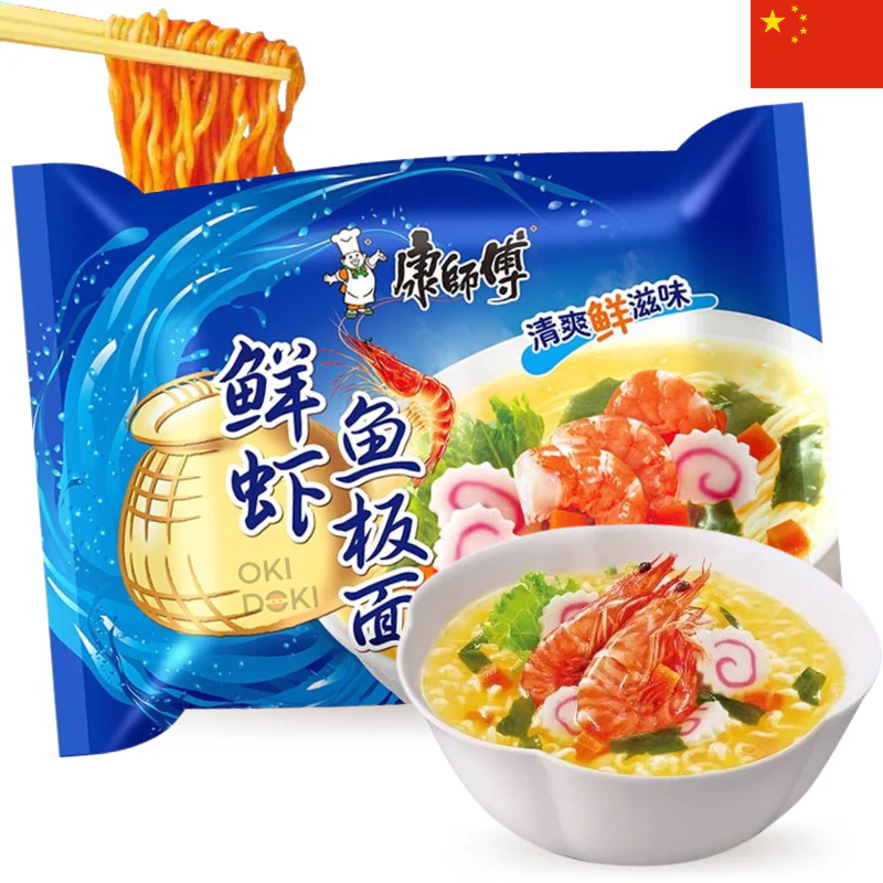 Master Kong Fideos Mariscos y Gambas con Naruto Maki 98g