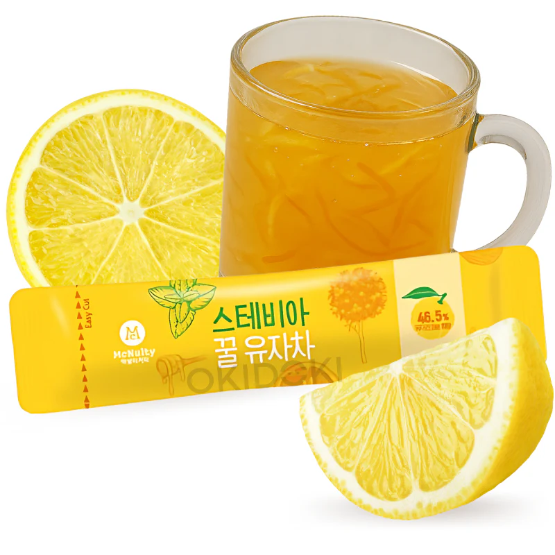 Mcnulty Té Coreano de Yuzu con Miel y Stevia 1ud