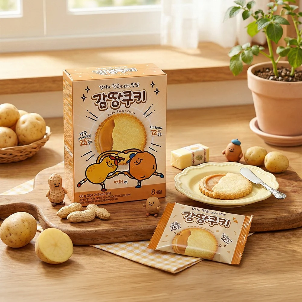 Measty Gamddang Galleta de Patata y Cacahuete 68g - Image 2