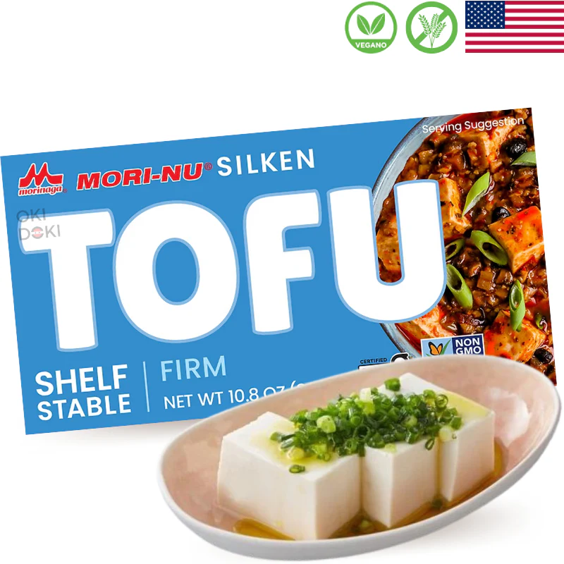 Morinaga Tofu Duro Vegano (Sin Gluten, Vegano) 307g