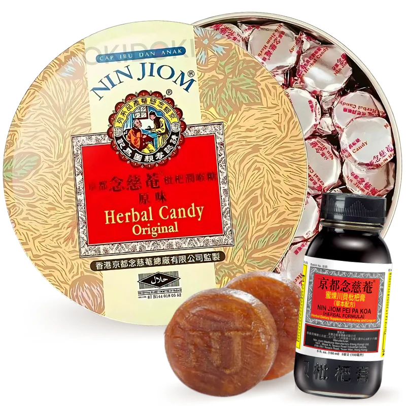 Nin Jiom Caramelos de Hierbas sabor Original (Halal) 60g