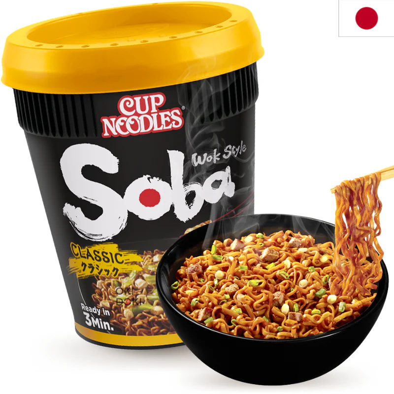 Nissin Soba Cup Noodles Pato Asado Peking 87g
