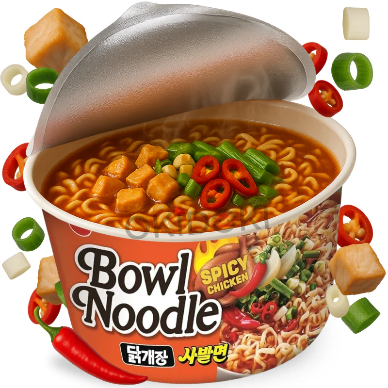 Nongshim Bowl Noodle Pollo Picante 100g