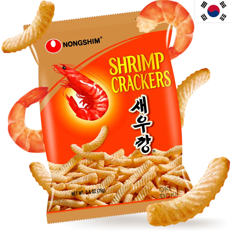 Nongshim Cracker de Gamba Original 75g
