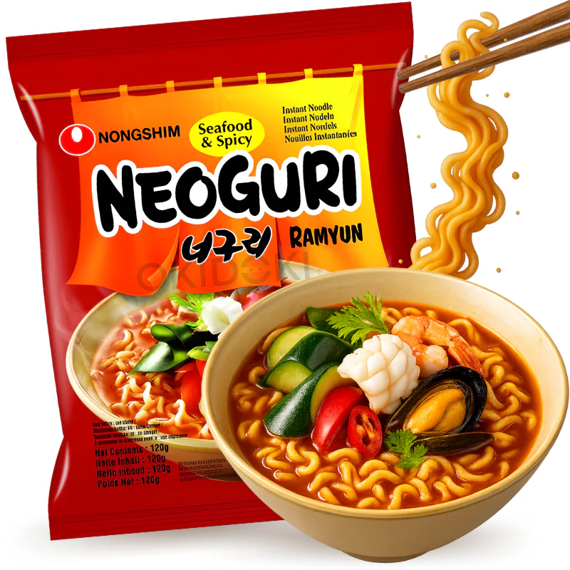 Nongshim Neoguri Ramyun Mariscos y Picante (Halal) 120g
