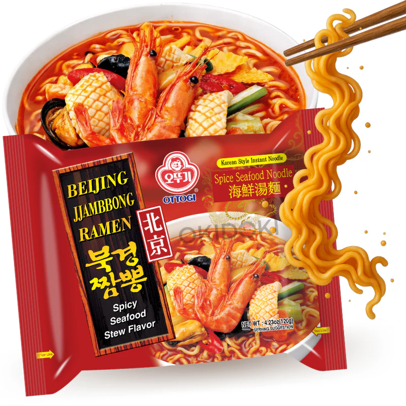 Ottogi Ramen Sabor Champong Pekín 120g