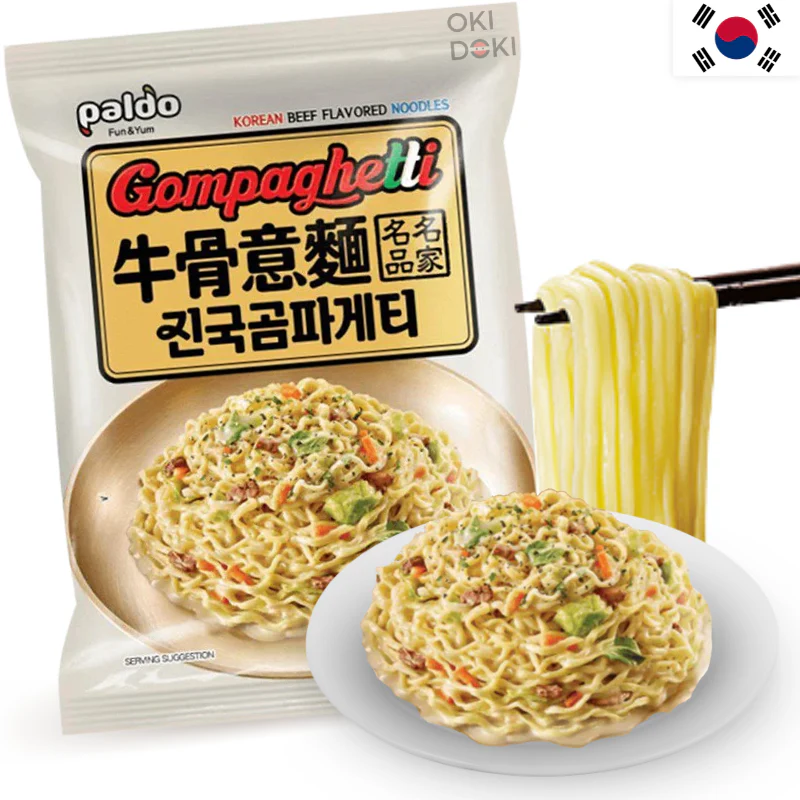 Paldo Gompaghetti Fideos Salteados con Salsa Cremosa de Ternera 110g