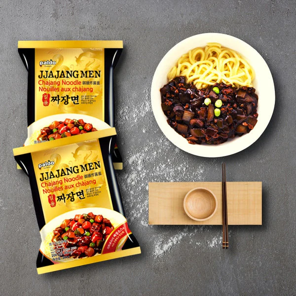 Paldo Ilpum Jjajangmen Fideos con Jjajang Coreano (Halal) 200g - Image 2