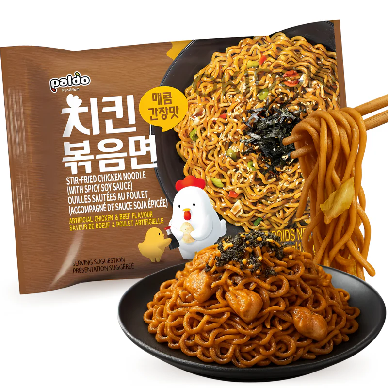 Paldo Ramen Salteado sabor Pollo Picante 130g