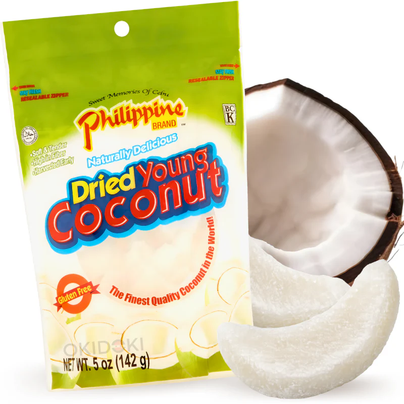 Philippine Brand Coco Joven Seco (Halal, Sin Gluten) 142g