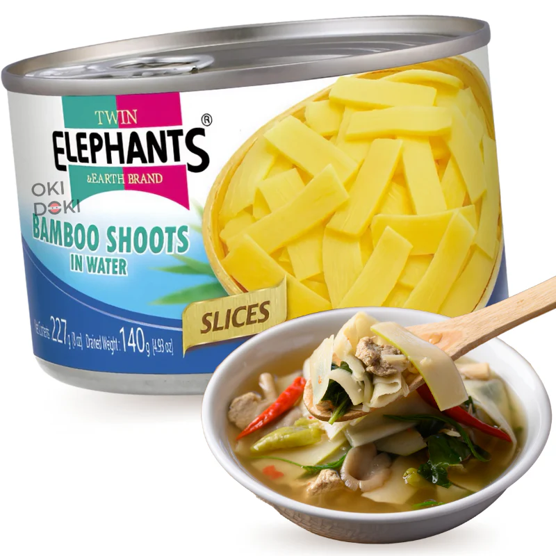 TE&E Bamboo Brotes de Bambu (Rodajas) en Agua 227g