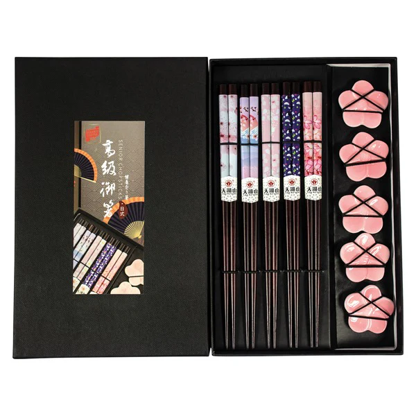 Set de Palillos Sakura 5uds