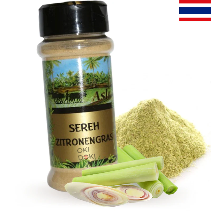 ASLI Polvo de Hierba de Limón Lemongrass 30g