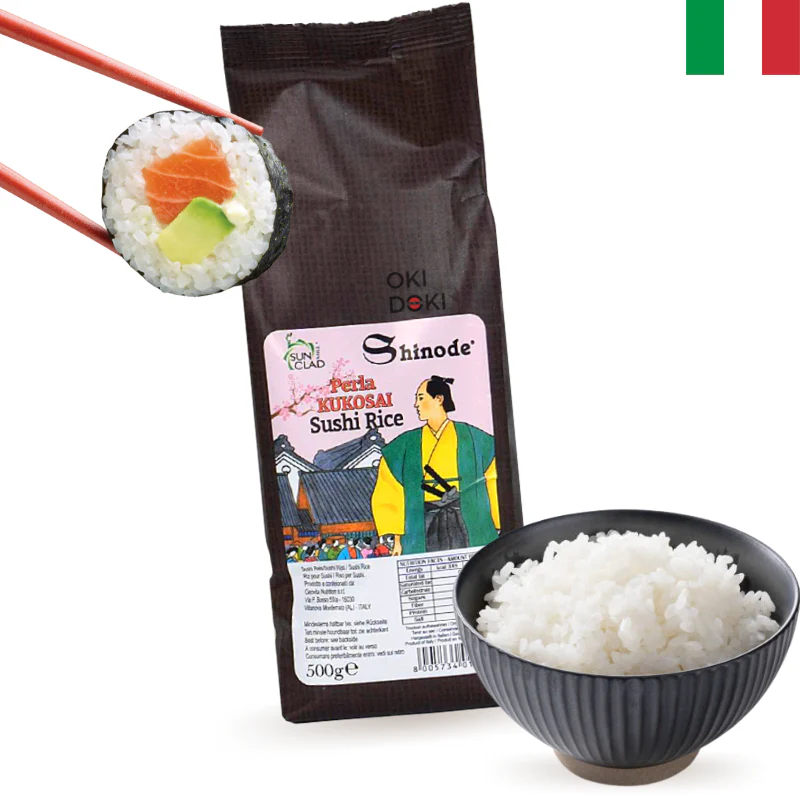 Sun Clad Arroz Japonés Shinode para Sushi 500g