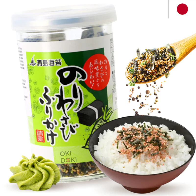 Nihon Kais Alga Nori Wasabi Furikake 50g