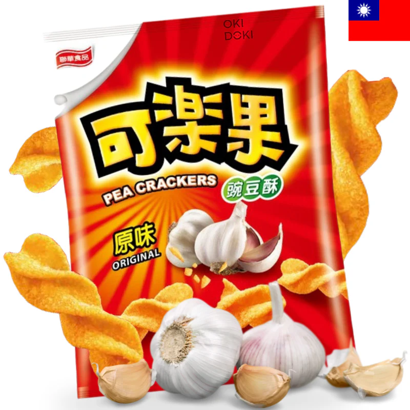 可樂果 Klg Snack de Peas Guisantes Sabor Garlic Ajo 88g
