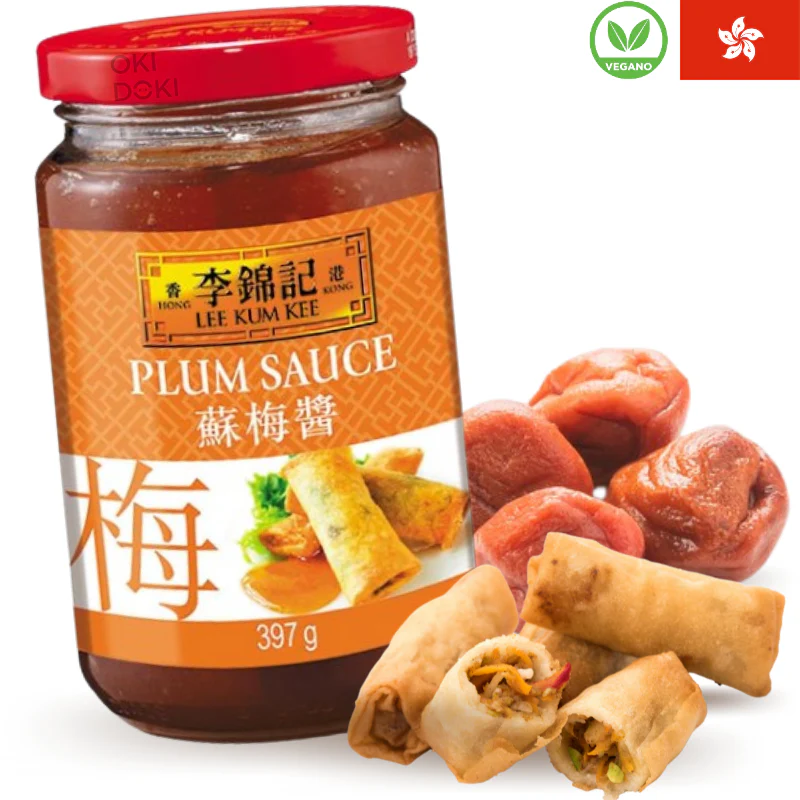Lee Kum Kee Plum Sauce Salsa de Ciruela (Vegano) 397g