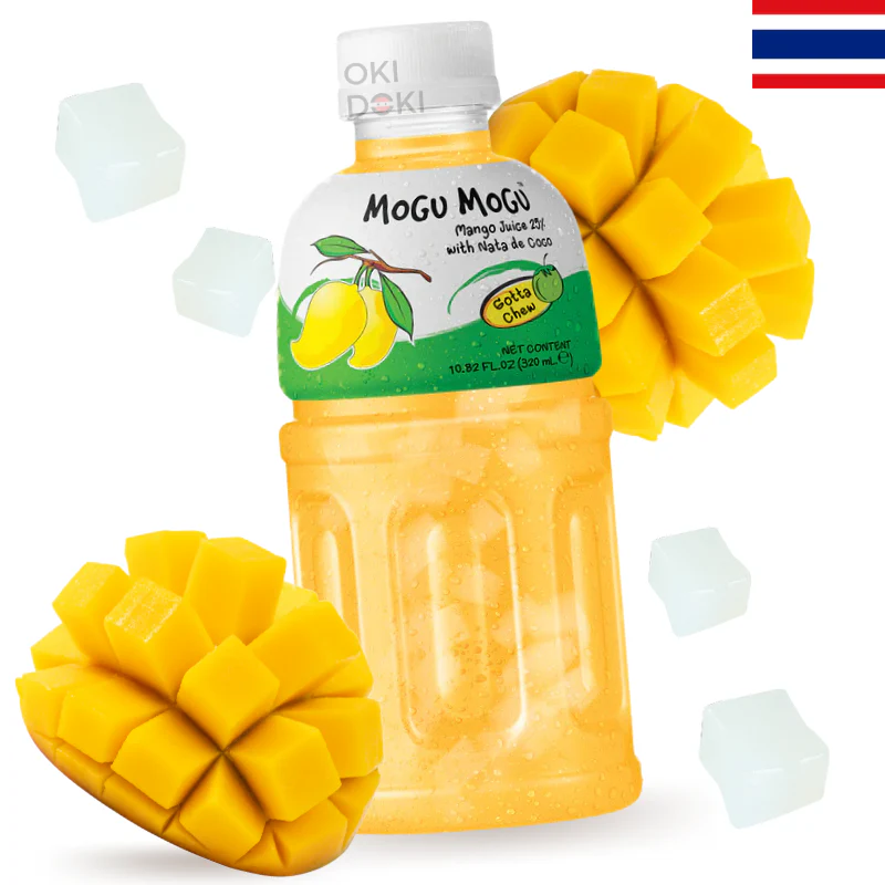 Mogu Mogu Bebida de Mango con Gelatina (Halal) 320ml