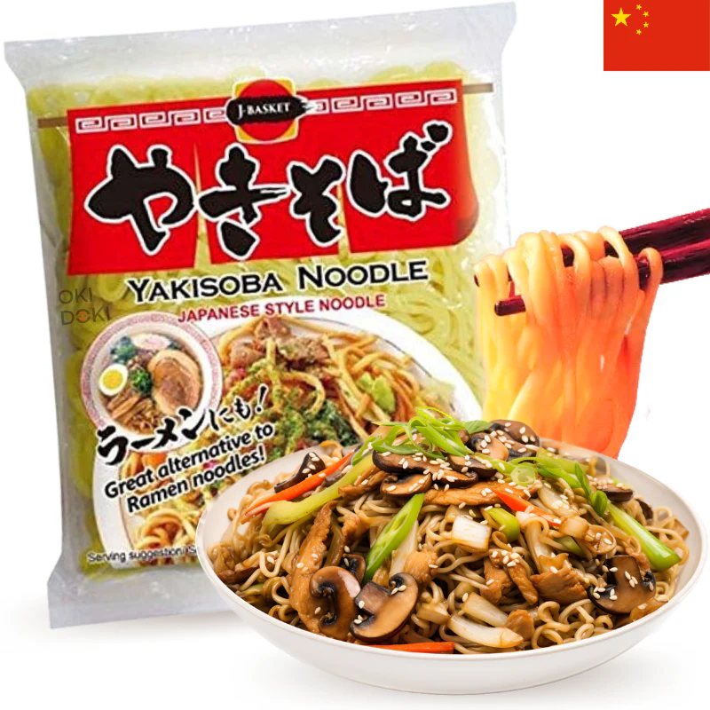 J-basket Fideos para Ramen / Yakisoba Wok Japones 2mm 150g